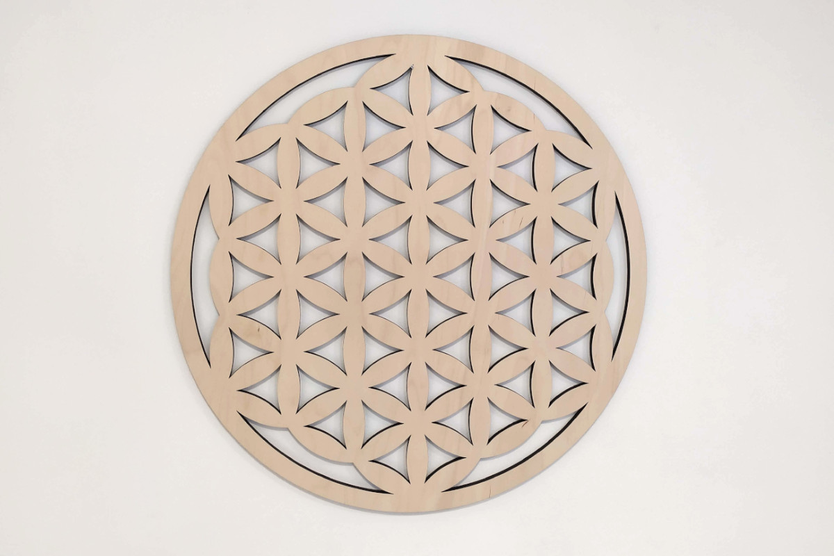 Dřevěný obraz - MANDALA LIGHT