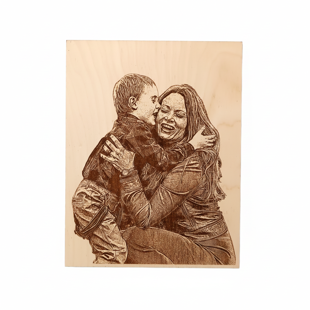 Fotka na dřevo A4 (21 x 30 cm) 